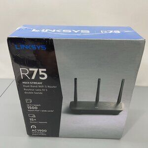 Linksys R75 Dual-Band Wi-Fi Router Max-Stream AC1900 NEW Factory Sealed EA7500V3